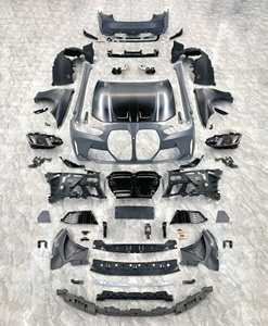 Piezas de Auto Nuevas para <span class=keywords><strong>BMW</strong></span> <span class=keywords><strong>Serie</strong></span> <span class=keywords><strong>3</strong></span> G20 G28 2019-2025, Conversión a Modelo G80 M3 con Parachoques Delantero y Trasero, Rejilla, Capó y Faros - Product Image 6