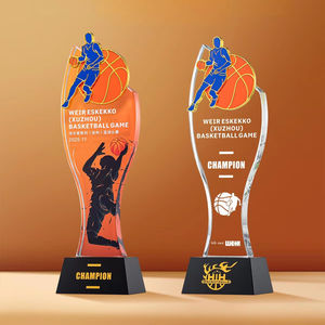 Trophée en Cristal Personnalisé Championnat de Basketball <span class=keywords><strong>Football</strong></span>, Couleurs et Motifs Personnalisables, Récompenses Coupe Trophée en Cristal - Product Image 6