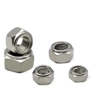 Pemasok Cina Stainless Steel 304/316 DIN980 dipoles passived mengunci sendiri Hex semua logam kunci mur - Product Image 6