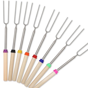 Marshmallow Roasting Sticks, Telescoping Smores Sticks , 32 Inch Long Marshmallow <strong>Toasting</strong> Barbecue <strong>Forks</strong> S'mores Skewers - Product Image 4