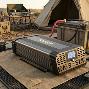 [En gros] Onduleur à onde sinusoïdale pure 3000W robuste <span class=keywords><strong>12V</strong></span> 24V vers AC 110V, <span class=keywords><strong>convertisseur</strong></span> DC vers AC pour camping-car, <span class=keywords><strong>bateau</strong></span>, usage industriel - Product Image 1
