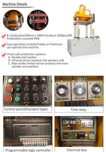 Sun glory Press <span class=keywords><strong>Machine</strong></span> Schnell kochtopf Stock Pot Hydraulik pressen Schmieden Metall Stahl Automatisch machen Hydraulische Press maschine - Product Image 3