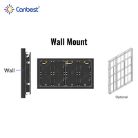 Écran d'affichage numérique LED mural extérieur CANBEST APRO-ULT Fine Pitch P1.5 P1.9 COB pour terrasse de toit
