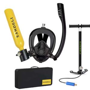 Mini-bouteille de plongée <span class=keywords><strong>portable</strong></span> de 0,5 L, <span class=keywords><strong>appareil</strong></span> <span class=keywords><strong>respiratoire</strong></span> sous-marin avec équipement de plongée et masque - Product Image 3