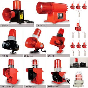 Cao Decibel xách tay an ninh linh sam báo động còi báo động an toàn xây dựng báo động đèn hiệu ánh sáng không thấm nước chống bụi âm thanh hình ảnh báo động - Product Image 6