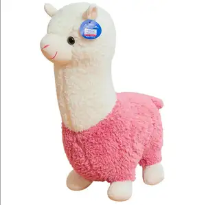 批发促销便宜柔软舒适可爱羊驼毛绒玩具可爱可爱时尚动物
