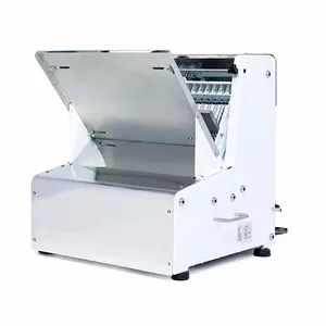 Máquina Industrial para hacer pan, equipo de panadería, tostada, rebanador de pan de acero inoxidable