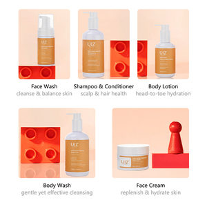 Nhãn Hiệu Riêng Chất Lượng Cao Vegan Đa-Vitamin Chăm Sóc Da Cho Trẻ Em Thiết Lập Whit Mặt Kem Sữa Rửa Mặt Kem Dưỡng Da Điều Hòa & Dầu Gội Đầu - Product Image 3