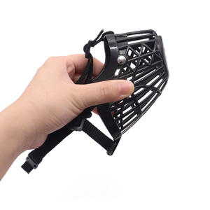 Valla <span class=keywords><strong>de</strong></span> entrenamiento ajustable, estilo cesta transpirable para mascotas, antimordeduras <span class=keywords><strong>bozal</strong></span>, cubierta protectora para la boca <span class=keywords><strong>de</strong></span> perro, bozales seguros para mascotas - Product Image 3