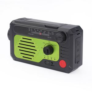 Tự Powered AM/FM WB noaa năng lượng mặt trời đài phát thanh với ánh Sáng Ngọn Đuốc Đèn bàn không dây 2000mAh Điện Hand Crank <span class=keywords><strong>Dynamo</strong></span> khẩn cấp SOS đài phát thanh - Product Image 2