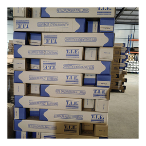 Chất lượng cao chiều dài 2m 4m 30m 100m Hợp kim nhôm màn hình lưới lưới ở dạng cuộn với thùng carton được sử dụng như cửa sổ màn hình - Product Image 5