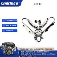 Kit de reconstrucción de reacondicionamiento de motor Linkteco, juego de pernos de junta de cabeza, Kit de árbol de levas apto para Dodge Chrysler Jeep 3,7 Cherokee Commander 02-10