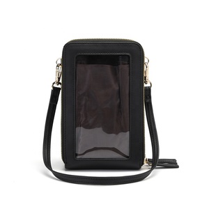 Bolso de hombro con pantalla táctil <span class=keywords><strong>para</strong></span> <span class=keywords><strong>mujer</strong></span>, cartera <span class=keywords><strong>para</strong></span> teléfono <span class=keywords><strong>móvil</strong></span>, monedero cuadrado, a la moda, de pu - Product Image 6