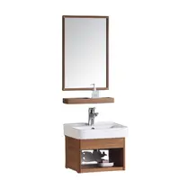 Aluminum Wall-Hung Vanity, Classic Bathroom Mirror