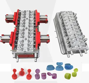 Molde de tapa de botella de plástico, alta eficiencia de producción