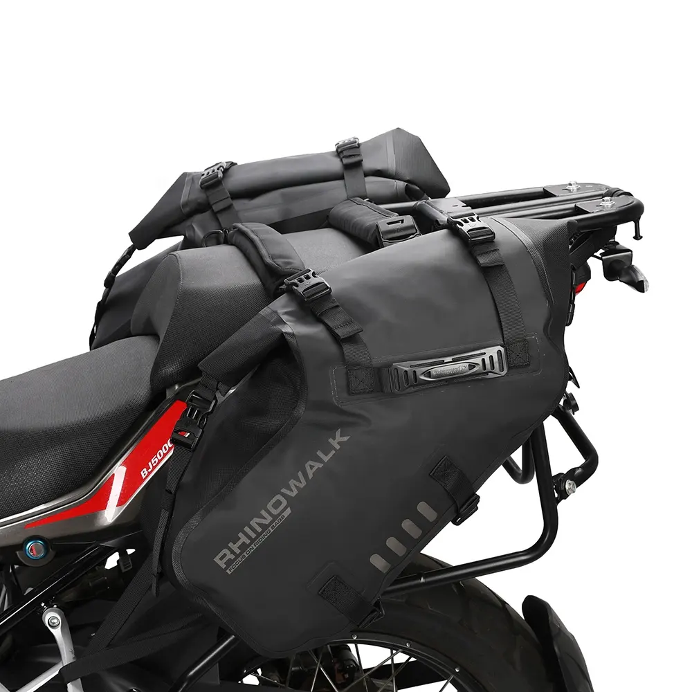 Rhinowalk Waterproof Motorcycle Saddle Bag Motorcycle Side Bag Motorbike Pannier Luggage Motorcycle Luggage