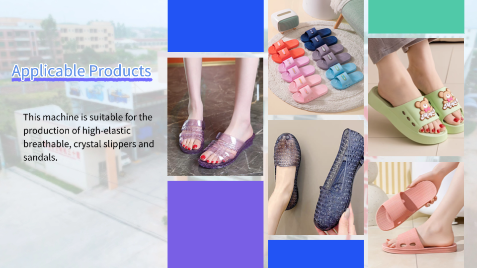 Used Horizontal PVC Injection Molding Machine for Sandals Flip Flops ...