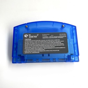 Crystal Version Blue Red Silver Yellow Green Gold Version with Tray Box <b>Game</b> Cartridge for N64 - Product Image 6