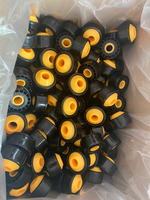 Diamètre 50mm 50.8mm 60mm Nylon Polymère Plastique Convoyeur Roulement À Rouleaux Embouts