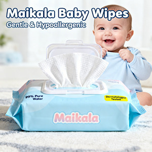 Soft Gentle Baby <b>Wet</b> Wipes <b>Wet</b> Tissue Pure Water Ultra Thick Daily Cleaning Baby Wipes - Product Image 2