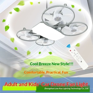 Nouvelle <span class=keywords><strong>lampe</strong></span> de nuit pliable à LED haute puissance avec télécommande et ventilateur à vis - Product Image 5
