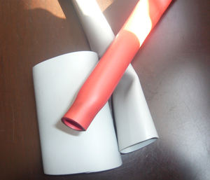 <span class=keywords><strong>Tube</strong></span> thermorétractable en caoutchouc de <span class=keywords><strong>silicone</strong></span> souple noir transparent haute température - Product Image 3