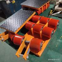 Prix usine Chariot à roulettes robuste 6T 8T 12T 30T pour machines, équipements et charges lourdes