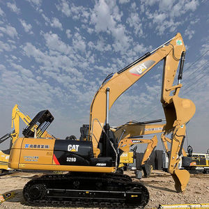 Excavatrice sur chenilles hydraulique d'occasion 329D de 29 tonnes avec moteur de 152 kW, faible nombre d'heures de fonctionnement, moteur PLC, pompe à engrenages, roulement, modèle 2022 - Product Image 3