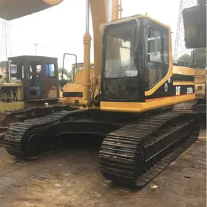 Kullanılan kedi 320B hidrolik ekskavatör caterpillar 320 ekskavatör makinesi CAT 320cl mekanik enjektör ile kullanılan ekskavatörler