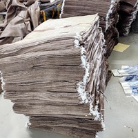Sacs en plastique tissé PP recyclé pour sable, vente en gros d'usine, 30 kg, 60*90 cm, pour sable et déchets de construction