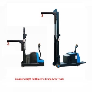Movable Balance <b>Crane</b> Manual Hydraulic <b>Crane</b> Balance Weight Full Hydraulic Small <b>Crane</b> - Product Image 5