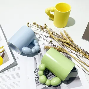 Customized Creative Novelty Coffee Mug Ceramic Color Hand Made Ceramic Mug