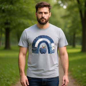 T-Shirt Unisex 210GSM 100% Cotone, Casual, Traspirante, Resistente, con Stampa DTF, Maglietta da Uomo - Product Image 3
