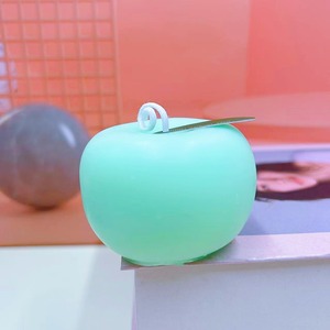 Cetakan silikon 3D Apple Diy lilin aromaterapi Drip Resin plester cetakan ornamen pisang dan persik buatan tangan memanggang cetakan kue - Product Image 1
