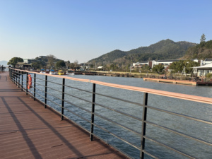 I produttori vendono in acciaio inossidabile ponte fluviale di sicurezza Guardrail parco Area panoramica recinzione in lega di alluminio ringhiera del <span class=keywords><strong>marciapiede</strong></span> - Product Image 3
