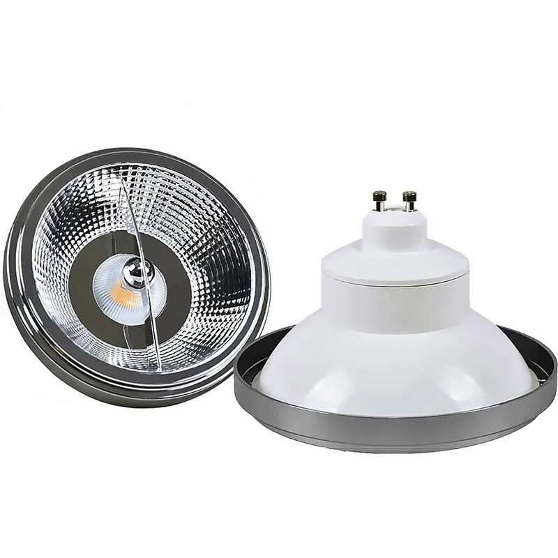 Faretto da incasso a LED AR111 10W 15W G53 GU10 DC12V AC110V 220V lampada a lampadina a LED dimmerabile per illuminazione interna a griglia