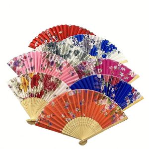 Abanicos Plegables de Papel de Bambú Personalizados al Estilo Japonés, Abanico de Mano Japonés para Bodas, Regalos Publicitarios, Venta al Por Mayor - Product Image 1