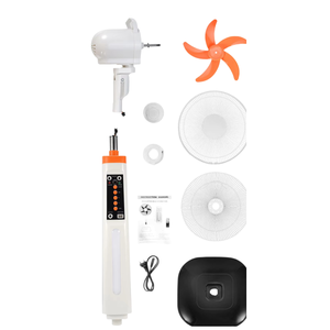 Ventilador Pessoal Portátil ISolfan de 16'' com Energia <span class=keywords><strong>Solar</strong></span>, Ventilador Elétrico Recarregável, Kit de Ventiladores com Inversor <span class=keywords><strong>Solar</strong></span> para Casa - Product Image 4