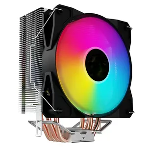 Hot Selling Aluminum Heatsink Air Tower Cooler Colourful CPU Cooler with 5V RGB Fan for PC Gaming Desktop