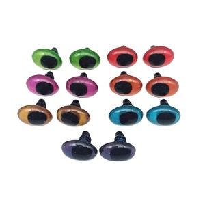 <span class=keywords><strong>Ojos</strong></span> <span class=keywords><strong>Ovalados</strong></span> de Cristal de Colores para Manualidades, Mini <span class=keywords><strong>Ojos</strong></span> de Cristal de Plástico para Juguetes de Peluche, Accesorios para Muñecas - Product Image 1