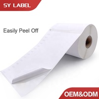Offre Spéciale 4x6 S0904980 IMPERMÉABLE Adhésif Thermique Express Directs Permanents Thermo-label Autocollant S'appliquent À Dymo Étiquette Imprimantes