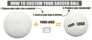 Balón de Fútbol Resistente con Diseño Personalizado Cosido a Mano, con Logotipo Personalizado, Material PVC/PU/TPU/Luminoso, Talla 5 - Product Image 3