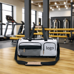 Bolsa de Gimnasio para Hombre/Mujer, Antirrobo, Mochila de Viaje para Fin de Semana, Compartimento para Zapatos, Resistente al Agua, para Deportes, Entrenamiento, Viajes Cortos, Avión - Product Image 3