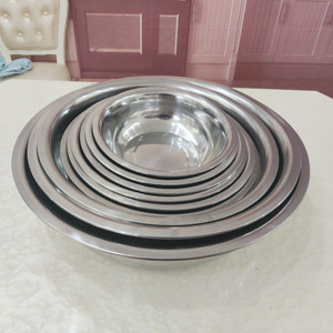Vente en gros de lavabos de cuisine ronds modernes en acier inoxydable écologiques et bon marché, certifiés CE - Product Image 1