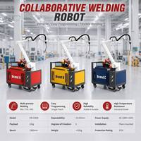 Robot de Soldadura Automático de 6 Ejes Controlado por PLC, Caja de Engranajes para Motor, Sin Programación, Certificado según Norma Australiana EN 1090 para Acero