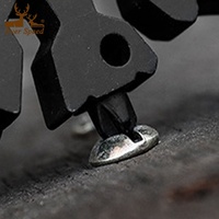 Clé multifonction 10-en-1 2026 avec tournevis, porte-clés et kit d'outils de survie multifonction, surface polie, support OEM