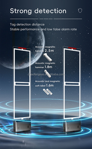 Système de capteurs antivol EAS Chaofang S-160 en acrylique de haute qualité, 58 kHz, double AM, avec <span class=keywords><strong>alarme</strong></span> de sécurité et portique d'antenne - Product Image 4