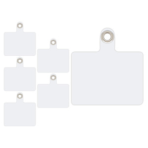 Clip de lien de corde suspendu de téléphone portable Ultra robuste en PVC Transparent avec pièce de fixation de Patch d'évent en métal Patch Anti-<span class=keywords><strong>perte</strong></span> - Product Image 2