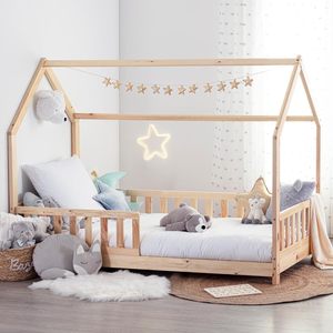 Lit de cabine pour <span class=keywords><strong>enfants</strong></span> Offre Spéciale 90X190 cm Cadre de lit <span class=keywords><strong>en</strong></span> <span class=keywords><strong>bois</strong></span> pour <span class=keywords><strong>enfants</strong></span> - Product Image 4