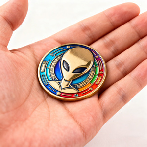 Nueva Llegada <span class=keywords><strong>Moneda</strong></span> <span class=keywords><strong>de</strong></span> Metal 3D para Colección, Venta al por Mayor, <span class=keywords><strong>con</strong></span> Esmalte Colorido, Diseño <span class=keywords><strong>de</strong></span> <span class=keywords><strong>Hombre</strong></span> en Forma <span class=keywords><strong>de</strong></span> Platillo, <span class=keywords><strong>Moneda</strong></span> <span class=keywords><strong>de</strong></span> Desafío Personalizada <span class=keywords><strong>de</strong></span> Dibujos Animados, Tema <span class=keywords><strong>de</strong></span> Seres Extraterrestres - Product Image 2